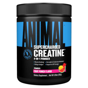 Universal Nutrition Animal Supercharged Creatine, Fruit Punch, 30, Muscle Building