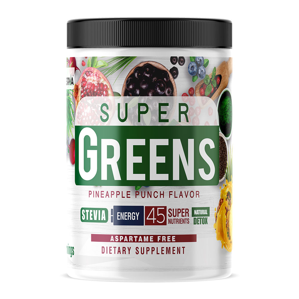 Laperva Super Greens, Pineapple Punch, 330 Gm, Boost Energy Levels, Promoting Digestive Health